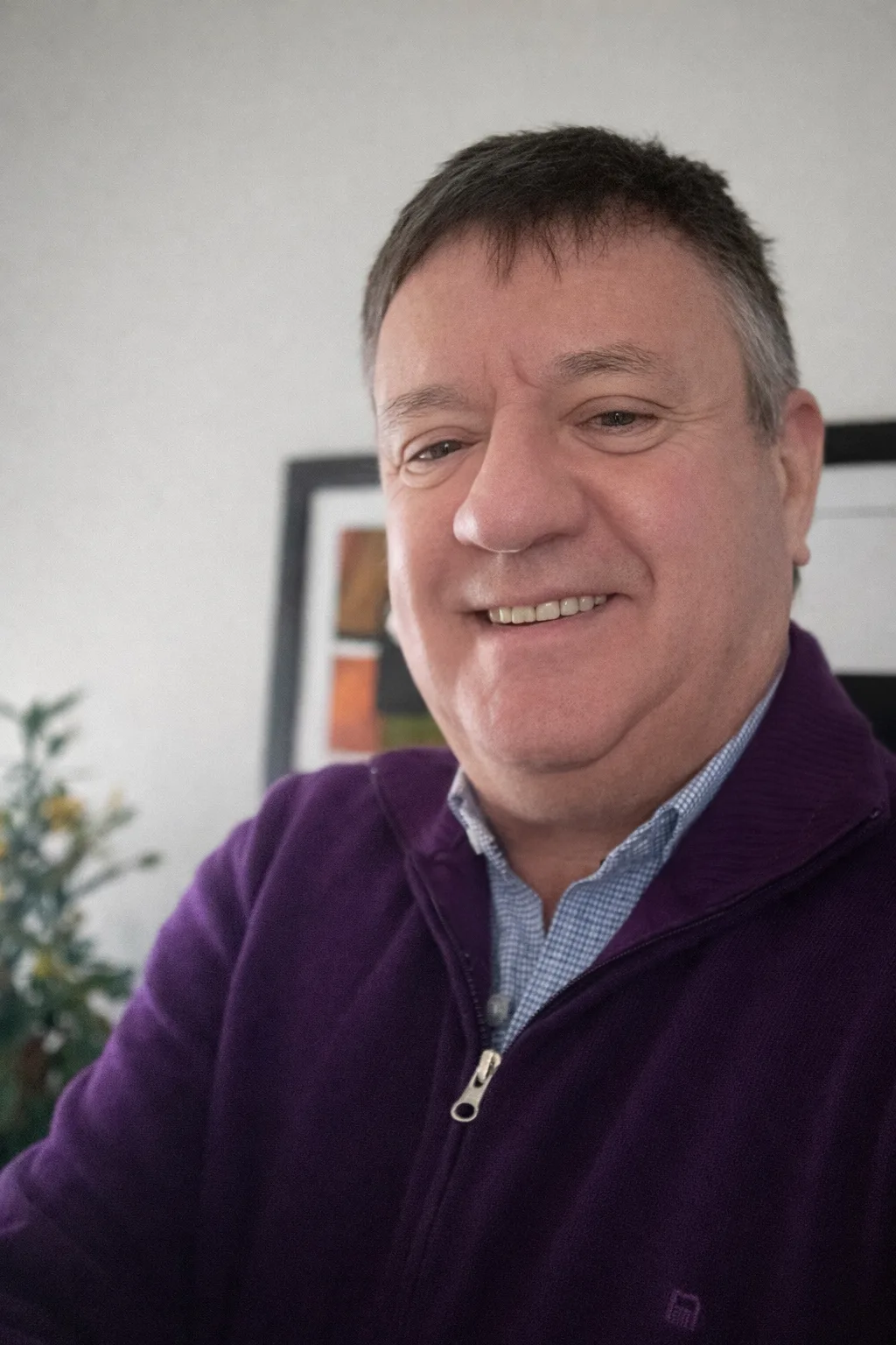 Retrato de Enrique Díaz, Productor Asesor de Seguros